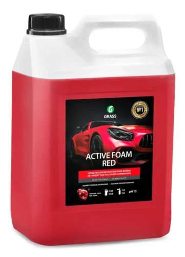 Купить Автошампунь для бесконтактной мойки GRASS Active Foam Red в интернет-магазине DNS. Характеристики, цена GRASS Active Foam Red | 5306509.