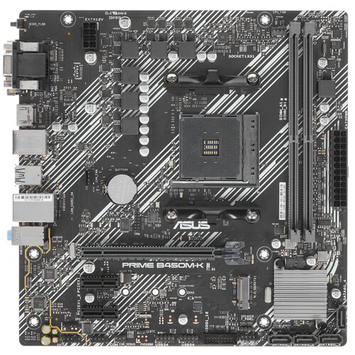 Купить Материнская плата ASUS PRIME B450M-K II в интернет-магазине DNS. Характеристики, цена ASUS PRIME B450M-K II | 4730942.
