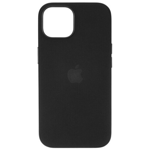 Купить Накладка  Apple FineWoven Case для Apple iPhone 15 черный в интернет-магазине DNS. Характеристики, цена Apple FineWoven Case | 5432391.