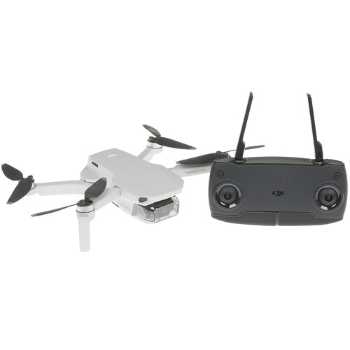 Купить Квадрокоптер DJI Mavic Mini [30 мин, до 46 км/ч, li-ion 2S/2400 мАч, 1/2,3" 12Мп, F2.8, 2,7К 30p, 2 осевой стаб] в интернет-магазине DNS. Характеристики, цена  | 1608151.