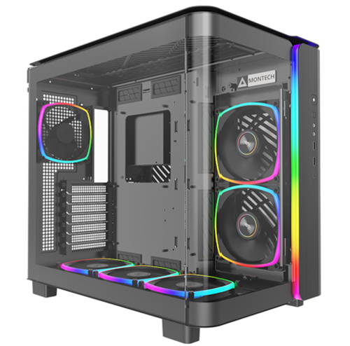 Купить Корпус MONTECH KING 95 PRO [King 95 Pro Black] черный в интернет-магазине DNS. Характеристики, цена MONTECH KING 95 PRO | 5432000.