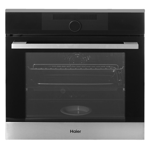 Купить Электрический духовой шкаф Haier HOX-FP5RABX серебристый в интернет-магазине DNS. Характеристики, цена Haier HOX-FP5RABX | 9989885.