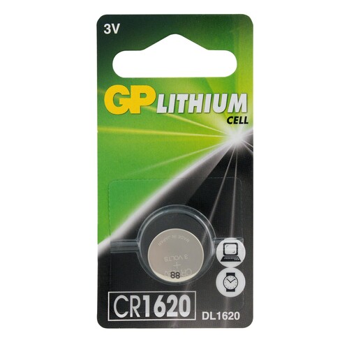Купить Батарейка GP Lithium CR1620 в интернет-магазине DNS. Характеристики, цена GP Lithium | 0178268.