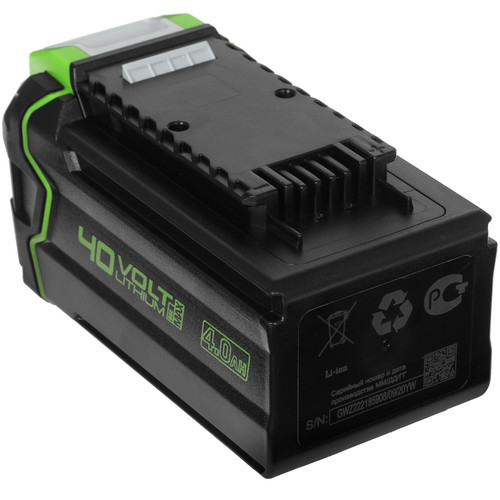 Купить Аккумулятор GreenWorks G40B4 40V в интернет-магазине DNS. Характеристики, цена GreenWorks G40B4 | 8196523.