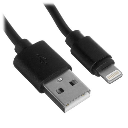 Купить Кабель FinePower Lightning 8-pin - USB Type-A черный в интернет-магазине DNS. Характеристики, цена FinePower | 4834154.