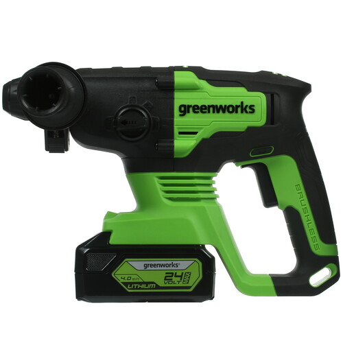 Купить Перфоратор GreenWorks GD24SDS2 24V в интернет-магазине DNS. Характеристики, цена GreenWorks GD24SDS2 | 5346972.