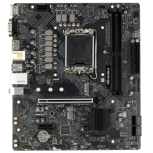 Купить Материнская плата MSI PRO H610M-G в интернет-магазине DNS. Характеристики, цена MSI PRO H610M-G | 5008972.