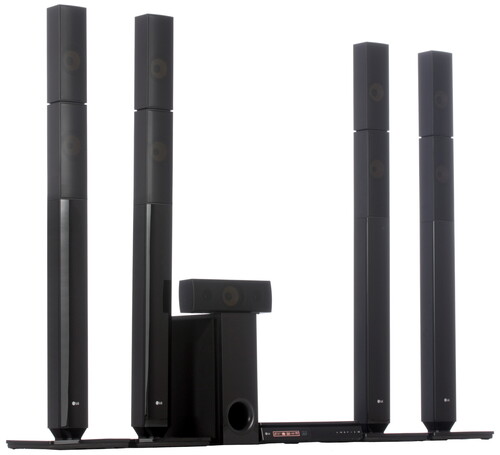 Купить Дом. кинотеатр LG LHB655NK [5.1; 1000Вт; Blu-Ray 3D; USB; HDMI in/out; AUX; Wi-Fi; DLNA; FM; Караоке; Smart TV; Wi-fi] в интернет-магазине DNS. Характеристики, цена LG LHB655NK | 1124996.