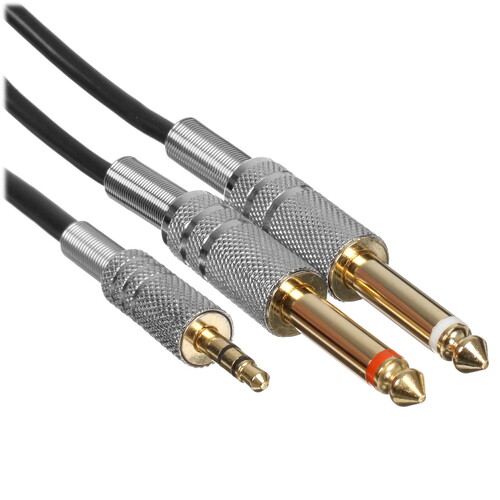 Купить Кабель   DEXP jack 3.5 мм - jack 6.3 мм х2 шт. черный в интернет-магазине DNS. Характеристики, цена  | 5421374.
