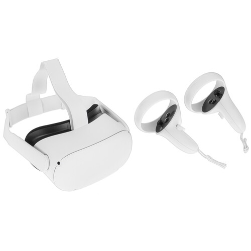 Купить Система виртуальной реальности Oculus Quest 2 белый в интернет ...