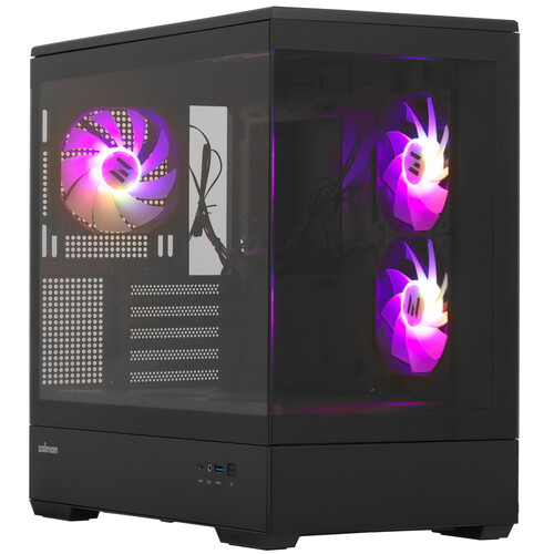 Купить Корпус ZALMAN P30 [P30 BK] черный в интернет-магазине DNS. Характеристики, цена ZALMAN P30 | 5431570.