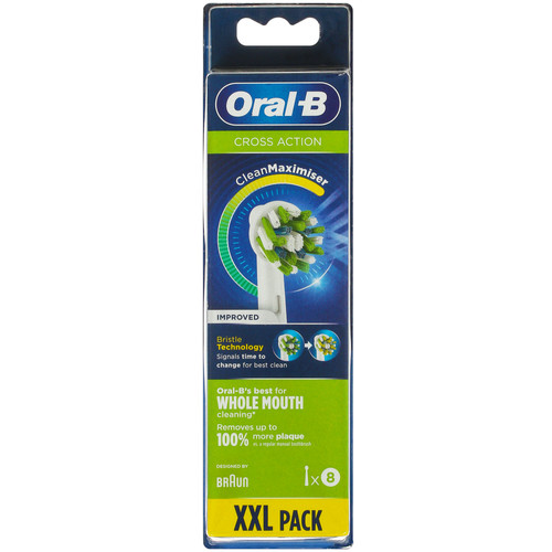Купить Набор сменных насадок Braun Oral-B CrossAction EB50 в интернет-магазине DNS. Характеристики, цена Braun Oral-B CrossAction EB50 | 5096328.