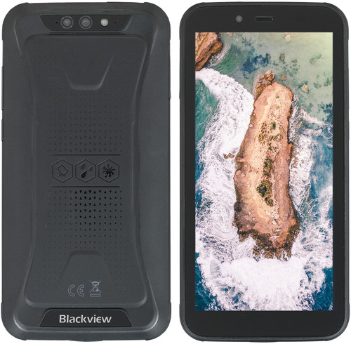 Купить Смартфон Blackview BV5500 5.5" Black 16Gb 4x1.5GHz/2048Mb/1440x720/IPS/2SIM/3G/Cam8+2/4400mAh в интернет-магазине DNS. Характеристики, цена  | 1355243.
