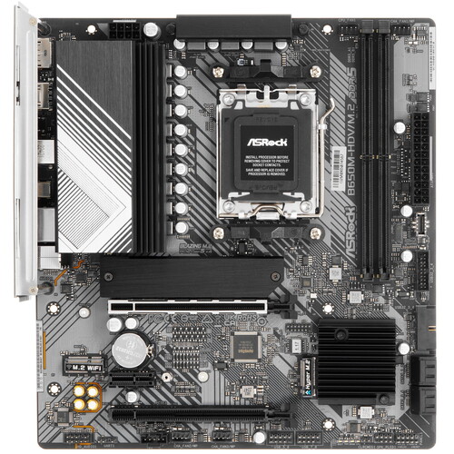 Купить Материнская плата ASRock B650M-HDV/M.2 в интернет-магазине DNS. Характеристики, цена ASRock B650M-HDV/M.2 | 5417150.