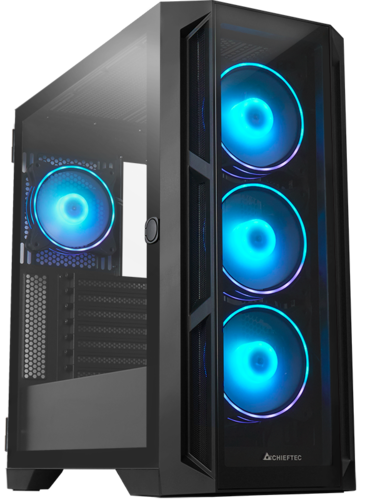 Купить Корпус Chieftec APEX [GA-01B-TG-OP] черный в интернет-магазине DNS. Характеристики, цена Chieftec APEX | 5449738.