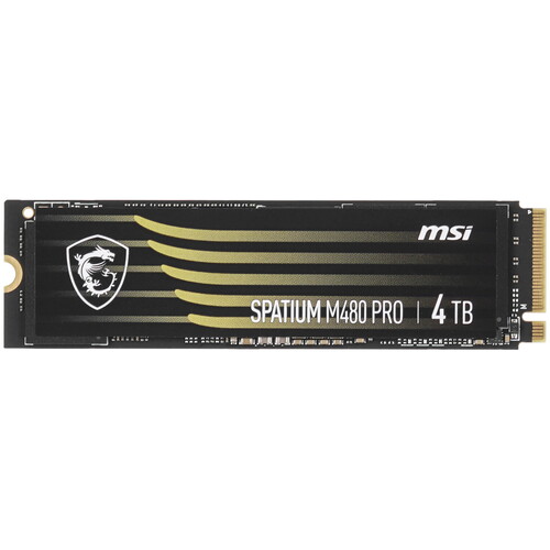 Купить 4000 ГБ M.2 NVMe накопитель MSI SPATIUM M480 PRO [S78-440R050-P83] в интернет-магазине DNS. Характеристики, цена MSI SPATIUM M480 PRO | 5439892.