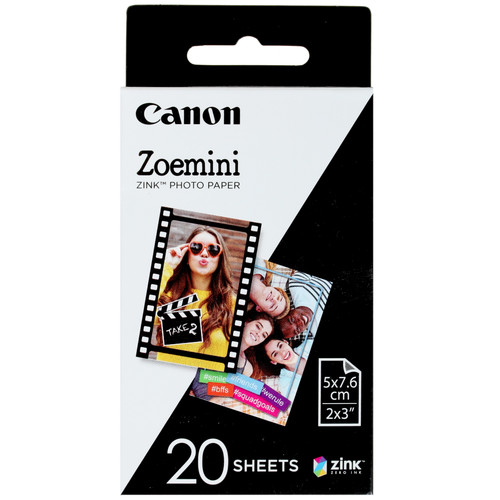 Купить Картридж для моментальной печати Canon Zink Paper 20 в интернет-магазине DNS. Характеристики, цена Canon Zink Paper 20 | 1603453.