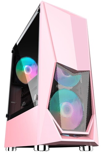 Купить Корпус 1STPLAYER DK-3 [DK-3-PK-3G6] розовый в интернет-магазине DNS. Характеристики, цена 1STPLAYER DK-3 | 4728753.