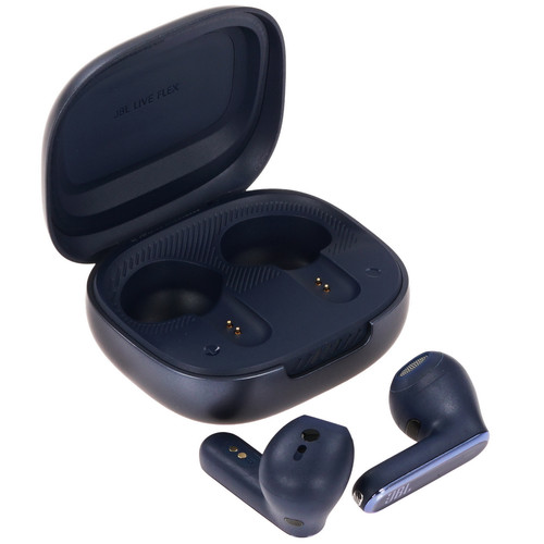 Купить Наушники TWS JBL Live Flex  синий 2023 в интернет-магазине DNS. Характеристики, цена JBL Live Flex | 5442774.