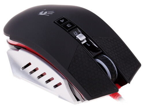 Купить Мышь проводная A4Tech Bloody T6, Metal, 4000 dpi, Black, USB в интернет-магазине DNS. Характеристики, цена  | 1018529.