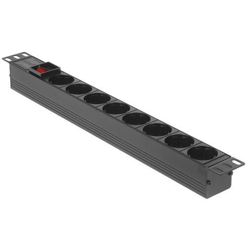 Купить Блок розеток ExeGate ServerPro PDU-19H801 Al-8S-C14-SW в ...