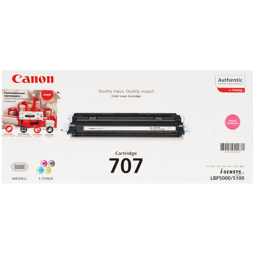 Купить Картридж лазерный Canon 707M пурпурный, с чипом в интернет-магазине DNS. Характеристики, цена Canon 707M | 0010184.
