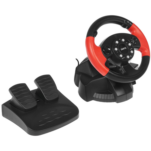 Купить Руль Dialog GW-125VR E-Racer красный в интернет-магазине DNS. Характеристики, цена Dialog GW-125VR E-Racer | 1648730.