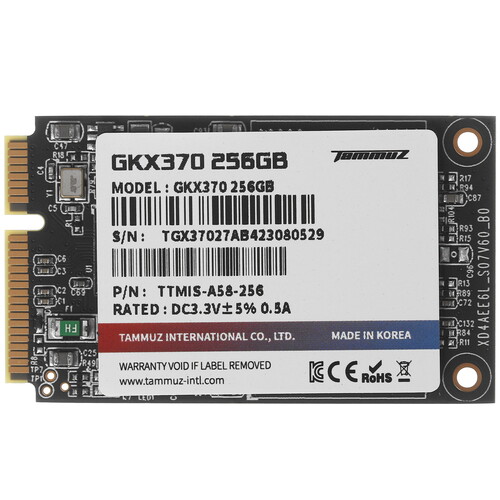 Купить 256 ГБ MSATA накопитель Tammuz GKX370 [TGX37256A58] в интернет-магазине DNS. Характеристики, цена Tammuz GKX370 | 4764725.