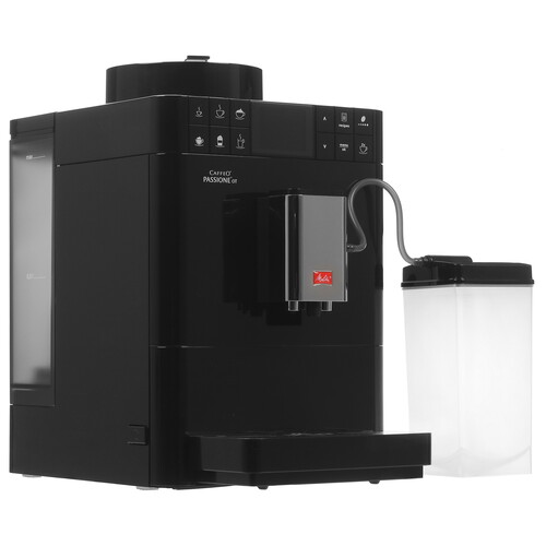 Купить Кофемашина автоматическая Melitta Caffeo F 531-102 Passione Onetouch черный в интернет-магазине DNS. Характеристики, цена Melitta Caffeo F 531-102 Passione Onetouch | 1221951.