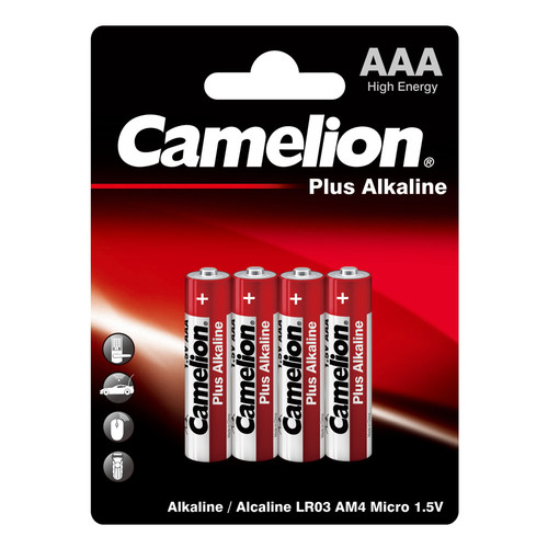Купить Батарейка Camelion Plus Alkaline AAA (LR03/FR03) в интернет-магазине DNS. Характеристики, цена Camelion Plus Alkaline | 4900991.