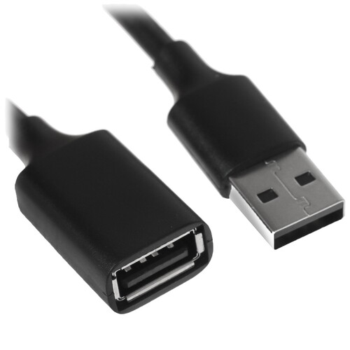 Купить Кабель Ugreen USB Type-A - USB Type-A черный 5 м в интернет-магазине DNS. Характеристики, цена  | 4714175.