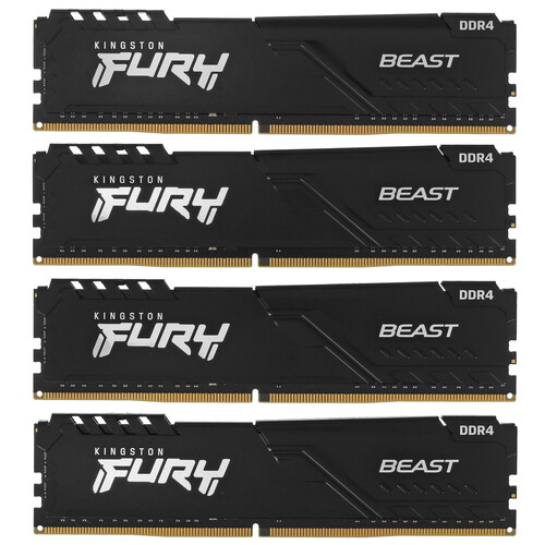 Купить Оперативная память Kingston FURY Beast Black [KF432C16BBK4/32 ...