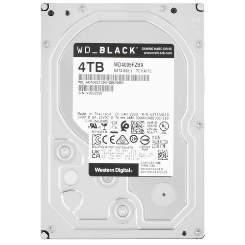 Купить 4 ТБ Жесткий диск WD Black [WD4005FZBX] в интернет-магазине DNS. Характеристики, цена WD Black | 5098887.