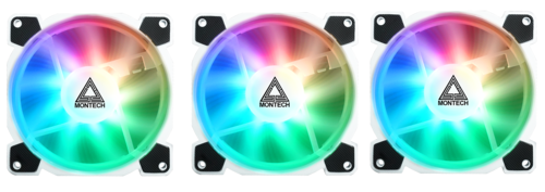 Купить Комплект вентиляторов Montech Z3 PRO ARGB PWM FAN  белый в интернет-магазине DNS. Характеристики, цена Montech Z3 PRO ARGB PWM FAN | 4885107.