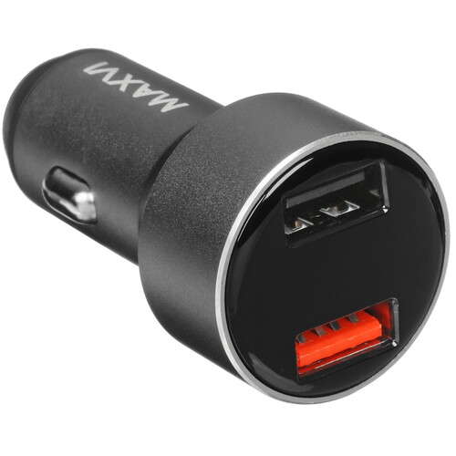 Купить Автомобильное ЗУ Maxvi CCM-M542 LED серебристый в интернет-магазине DNS. Характеристики, цена Maxvi CCM-M542 LED | 5366932.