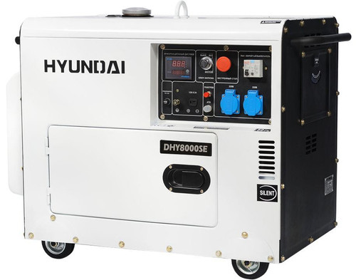 Купить Электрогенератор  дизельный  Hyundai DHY 8000SE в интернет-магазине DNS. Характеристики, цена Hyundai DHY 8000SE | 1159479.
