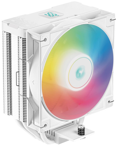 Купить Кулер для процессора DEEPCOOL AG400 DIGITAL WH ARGB [R-AG400-WHADMN-G-1] белый в интернет-магазине DNS. Характеристики, цена DEEPCOOL AG400 DIGITAL WH ARGB | 5442230.