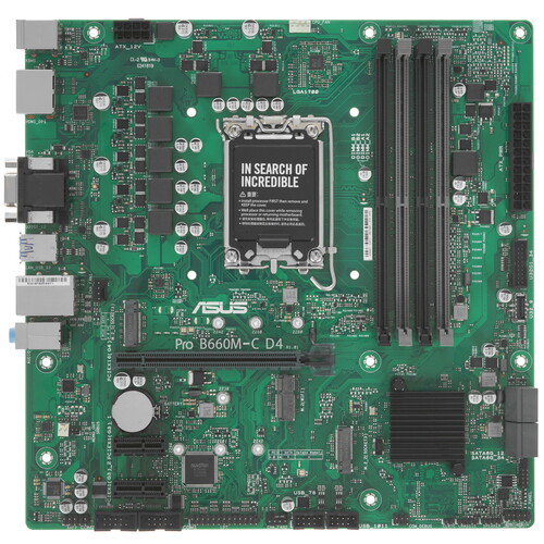 Купить Материнская плата ASUS Pro B660M-C D4-CSM в интернет-магазине DNS. Характеристики, цена ASUS Pro B660M-C D4-CSM | 5620949.