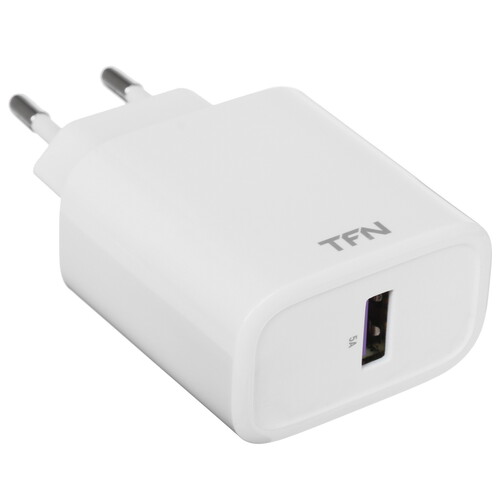 Купить Сетевое зарядное устройство TFN RAPID+ 5A QC/SCP белый в ...