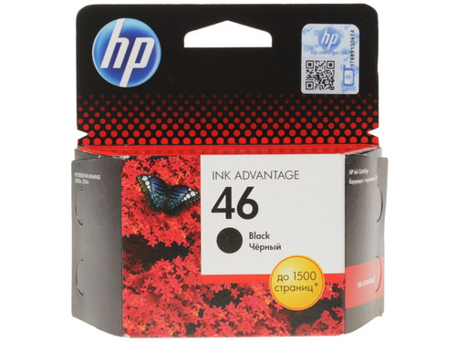 Купить Картридж HP 46 (CZ637AE) черный в интернет-магазине DNS. Характеристики, цена HP 46 (CZ637AE) | 0175740.