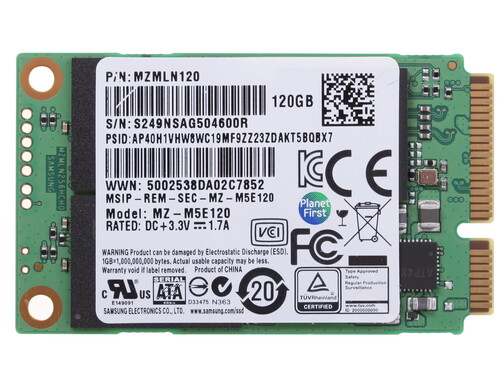 Купить Твердотельный накопитель SSD mSATA 120Gb Samsung 850 EVO [MZ ...