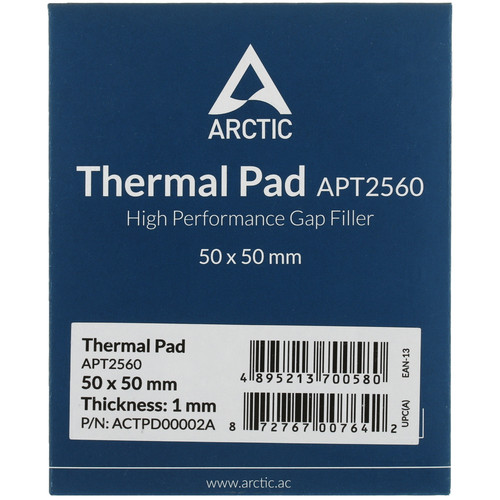 Купить Термопрокладка  ARCTIC Thermal Pad [ACTPD00002A] в интернет-магазине DNS. Характеристики, цена ARCTIC Thermal Pad | 1022899.