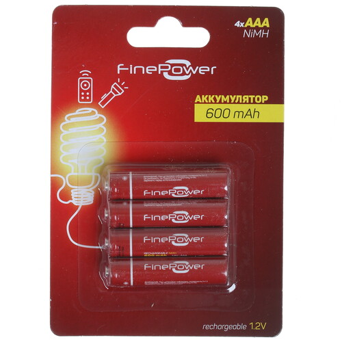 Купить Аккумулятор FinePower KT-1317 600 мА*ч в интернет-магазине DNS. Характеристики, цена FinePower KT-1317 | 1258444.