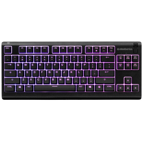 Купить Клавиатура  проводная SteelSeries Apex 3 TKL в интернет-магазине DNS. Характеристики, цена SteelSeries Apex 3 TKL | 5408763.