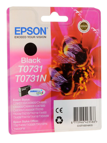 Купить Картридж Epson T0731 черный в интернет-магазине DNS. Характеристики, цена Epson T0731 | 0010545.
