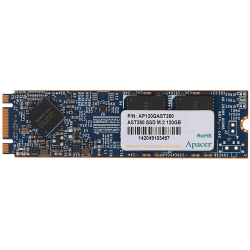 Купить 120 ГБ M.2 SATA накопитель Apacer AST280 [AP120GAST280-1] в интернет-магазине DNS. Характеристики, цена Apacer AST280 | 4750659.