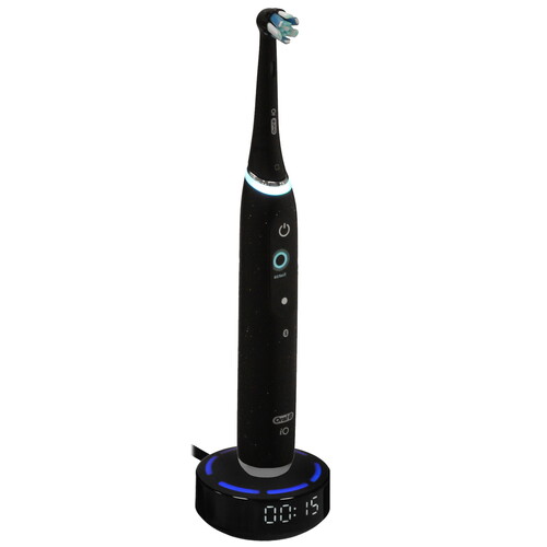 Купить Электрическая зубная щетка Braun Oral-B iO Series 10/iOM10 Cosmic черный в интернет-магазине DNS. Характеристики, цена Braun Oral-B iO Series 10/iOM10 Cosmic | 9058284.