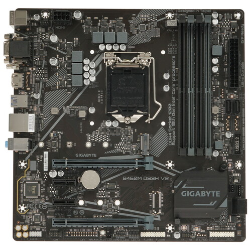 Купить Материнская плата GIGABYTE B460M DS3H V2 в интернет-магазине DNS. Характеристики, цена GIGABYTE B460M DS3H V2 | 4802867.
