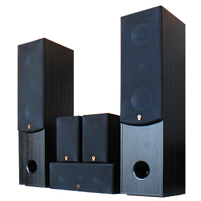 Купить Комплект акустики  SVEN HP-530T (5-point центр 90W, фронт 2x120W, тыл 2x60W) черный 1-box в интернет-магазине DNS. Характеристики, цена  | 0011664.