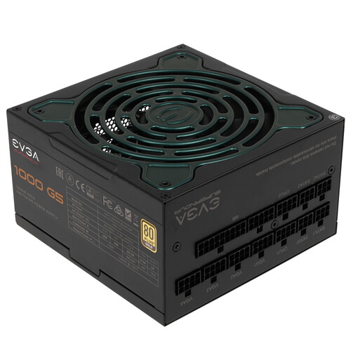 Купить Блок питания EVGA SuperNOVA 1000 G5 [220-G5-1000-X2] черный в интернет-магазине DNS. Характеристики, цена EVGA SuperNOVA 1000 G5 | 1602083.